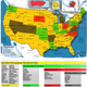 Illustration for article titled Left-Lane Passing Laws: A State-By-State Map